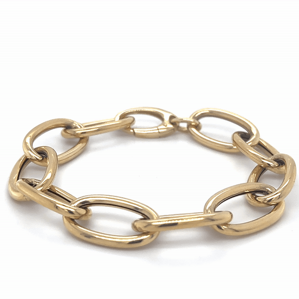 Pulsera De Oro Amarillo De 14Kt   12.10 G