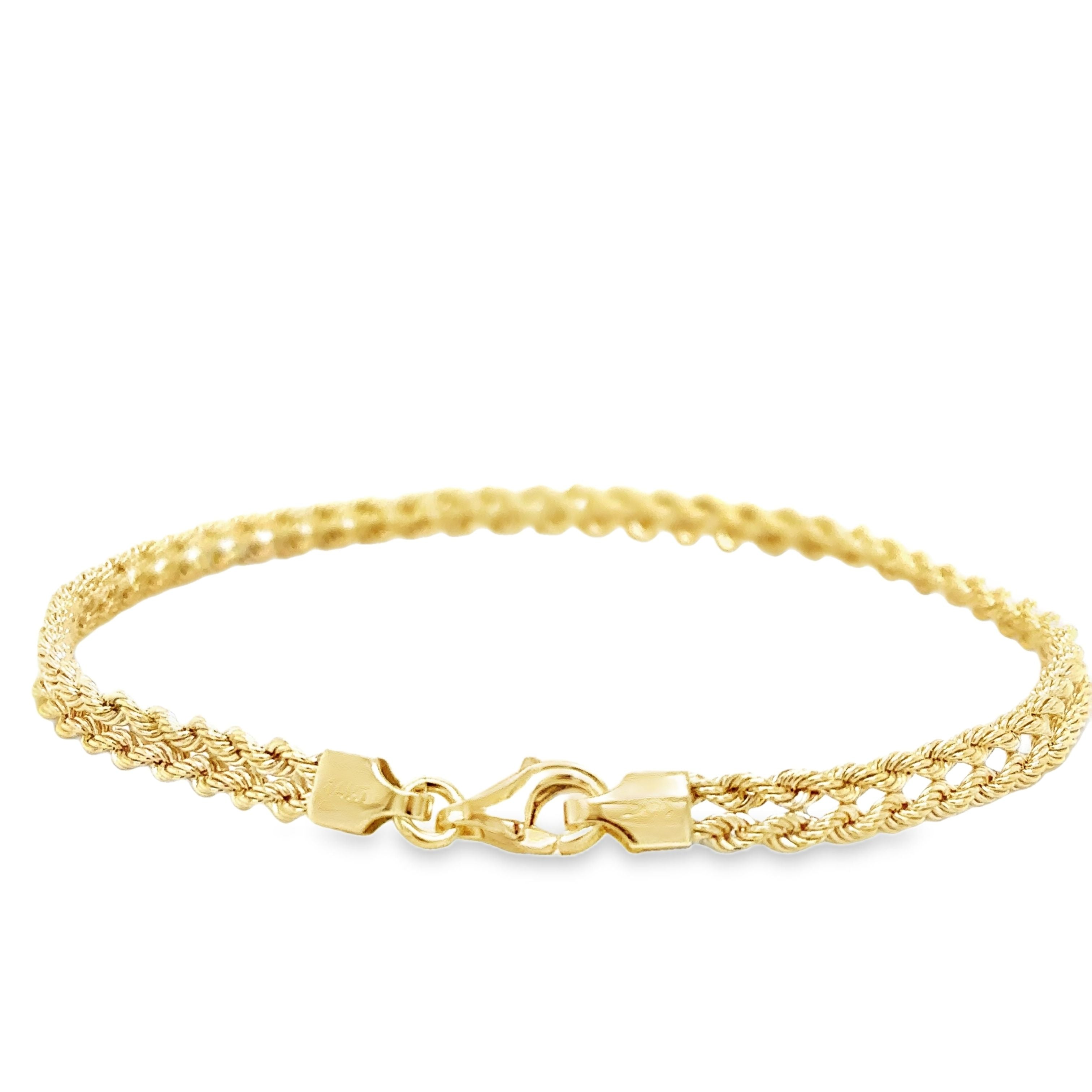Pulsera De Oro Amarillo De 14Kt   2.50 G