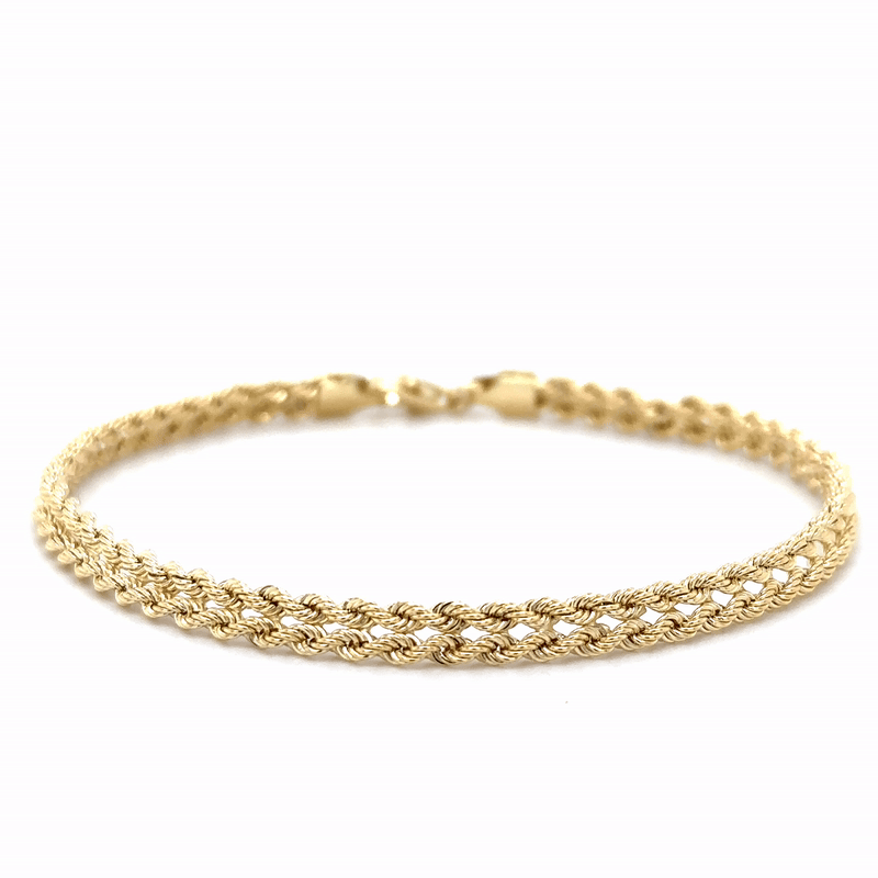 Pulsera De Oro Amarillo De 14Kt   2.50 G
