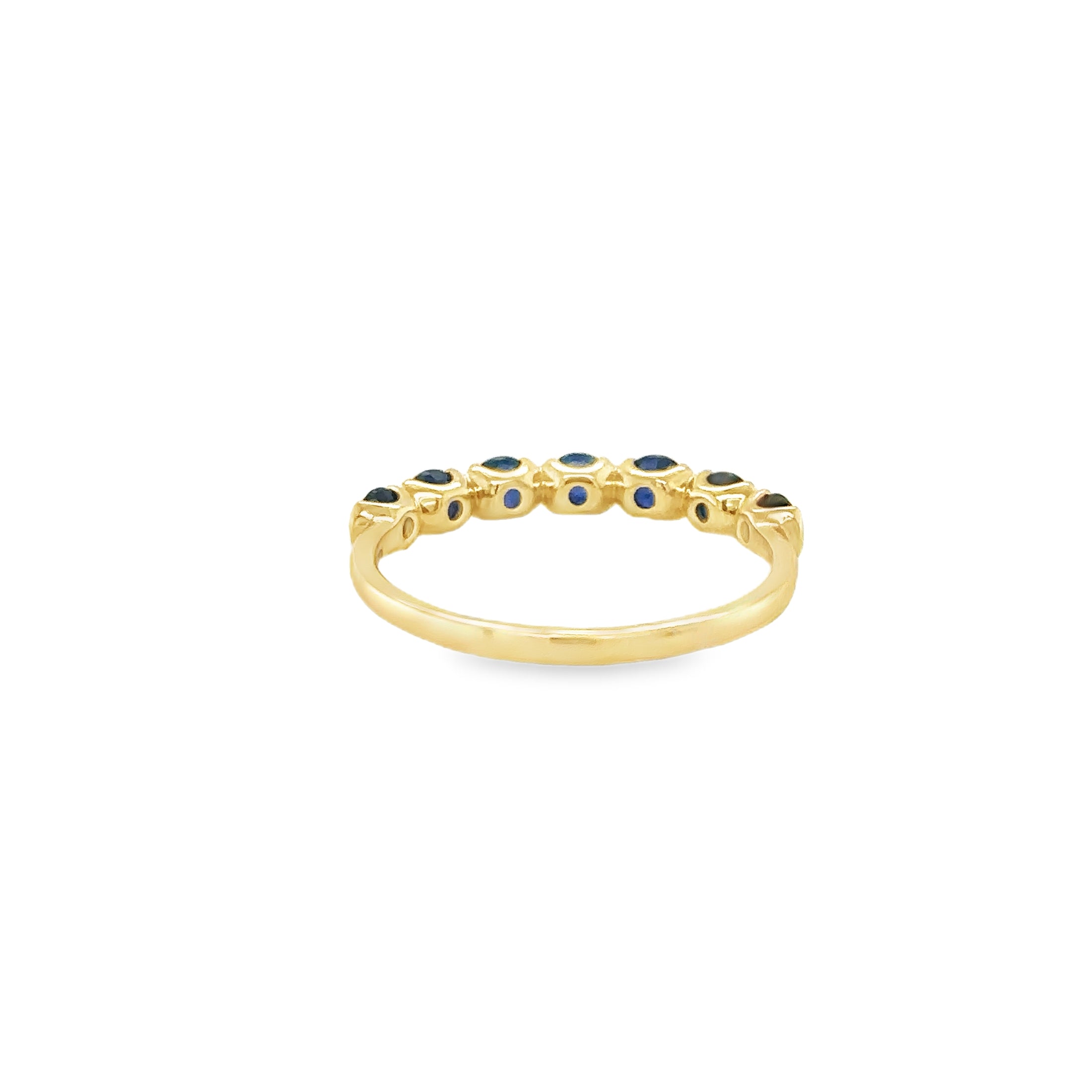 Anillo De Zafiro En Oro Amarillo De 14 K, 0.99CT