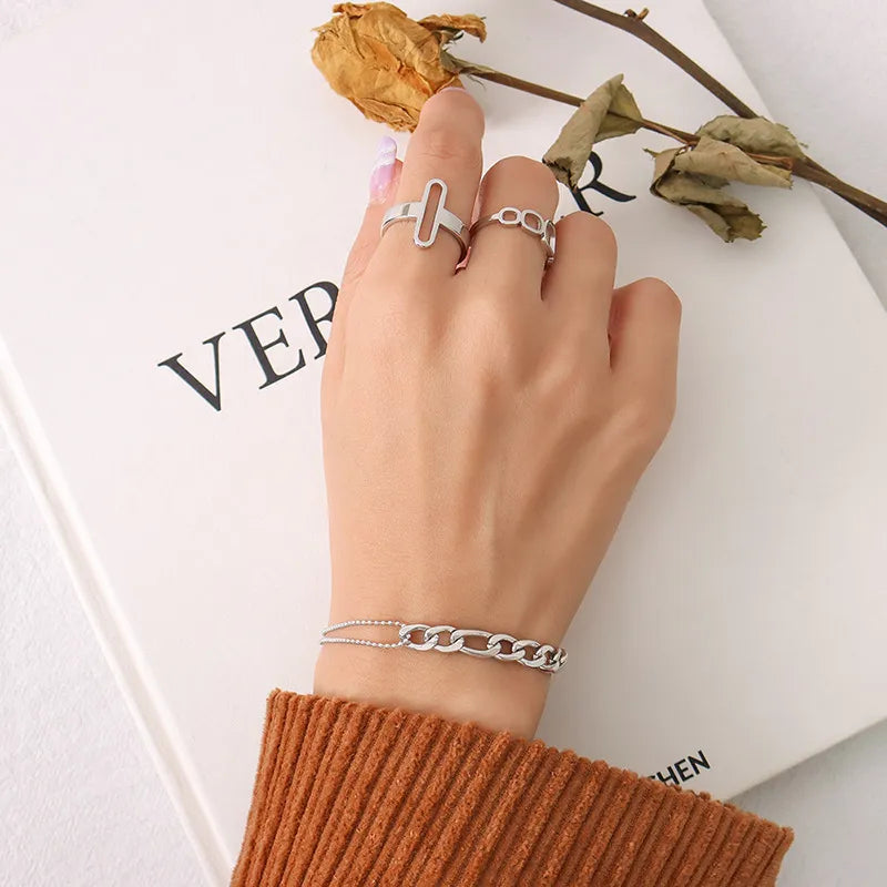 NEUVILLE-PLATEADO-PULSERA