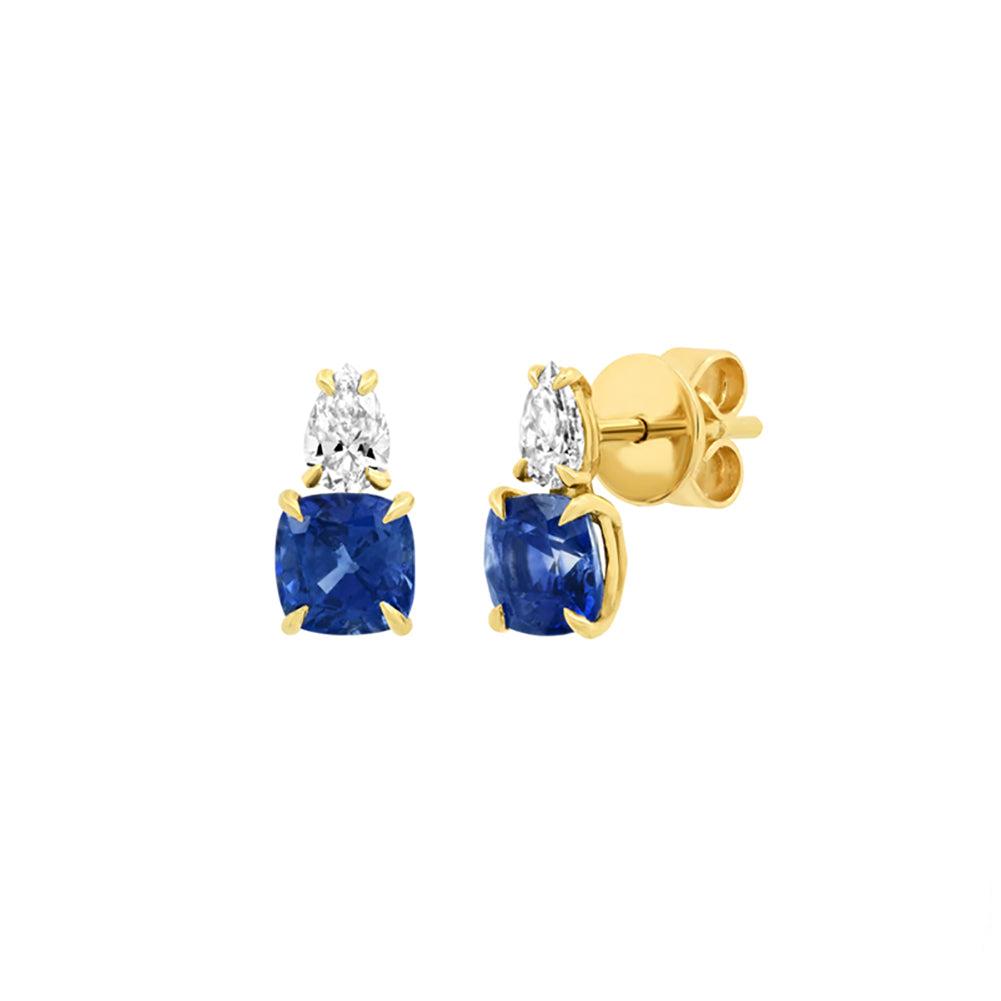 Studs Plata S925 Baño de oro 18k 1.8g
