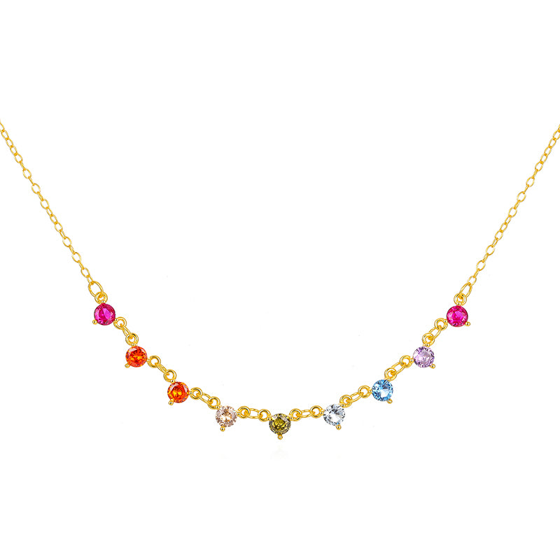 Collar Plata S925 Baño de oro 14k 7.6g