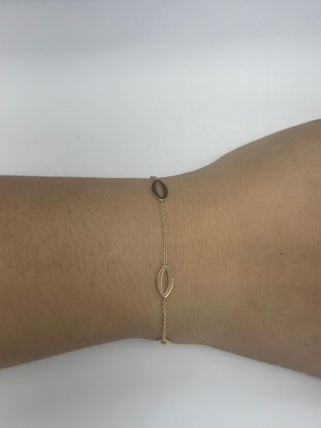 Pulsera Marquesa De Oro Amarillo De 14Kt   1.9 G