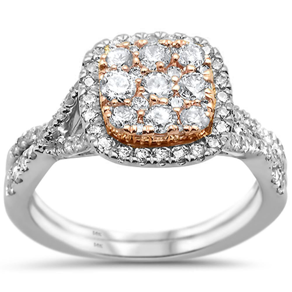 Anillo De Diamante En Oro De 14K 1.00Ct