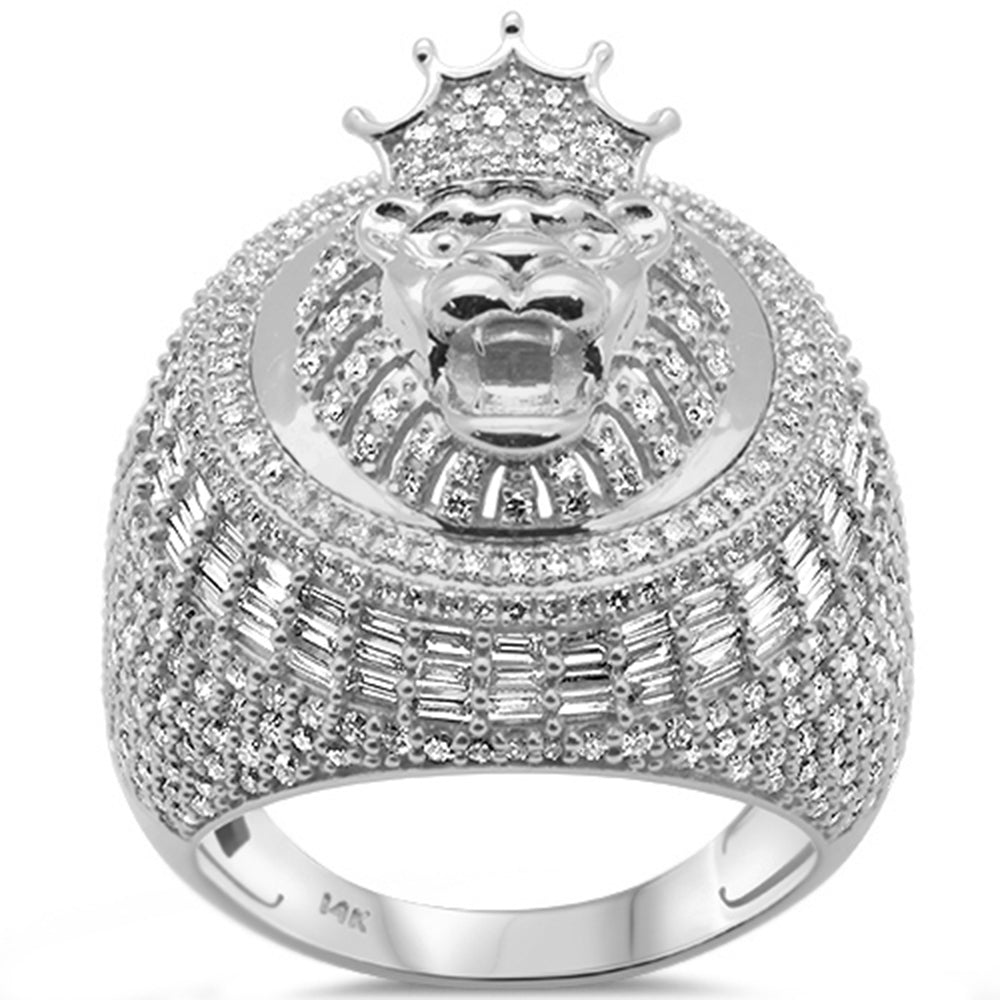 Anillo De Diamante En Oro Blanco De 14K 3.10Ct