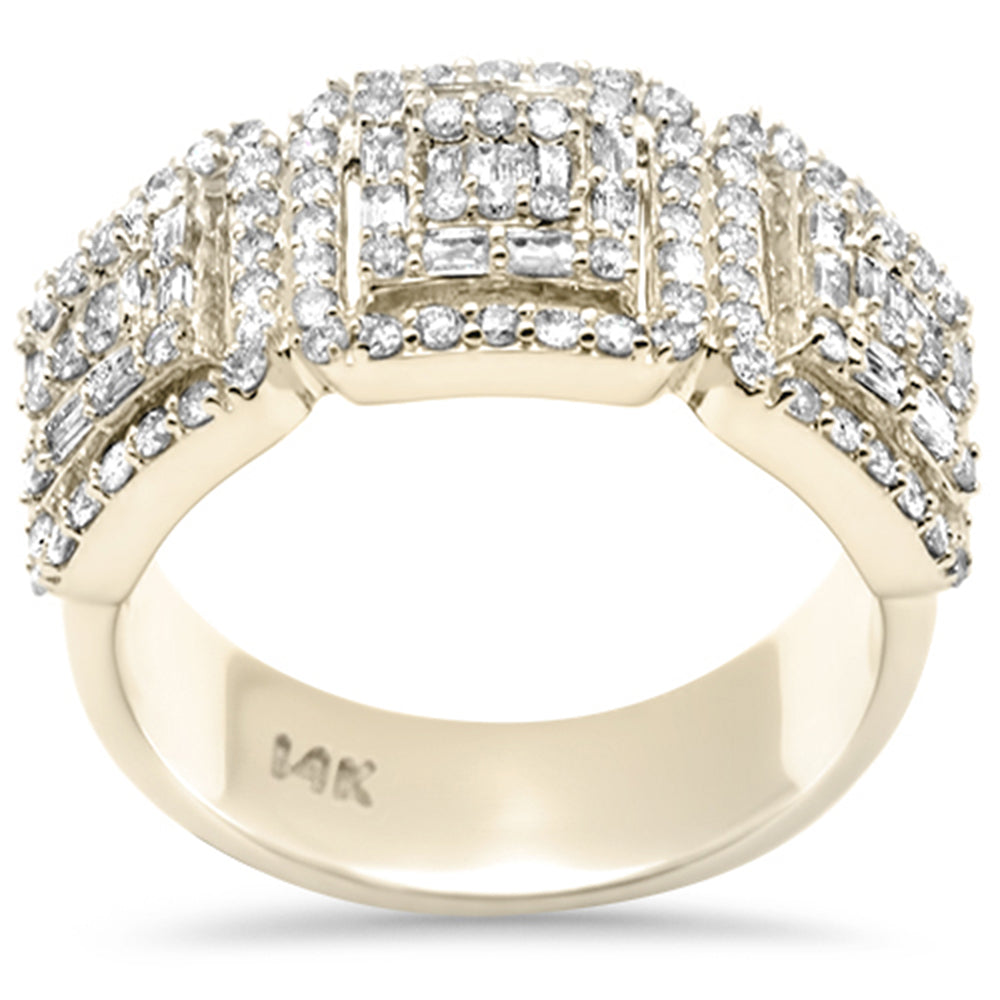 Anillo De Diamante En Oro Amarillo De 14K 1.42Ct