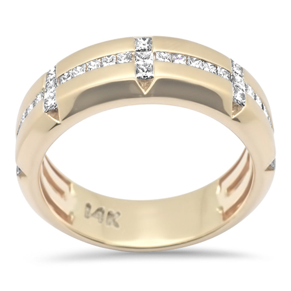 Anillo Eternity De Diamante En Oro Amarillo De 14K .71Ct