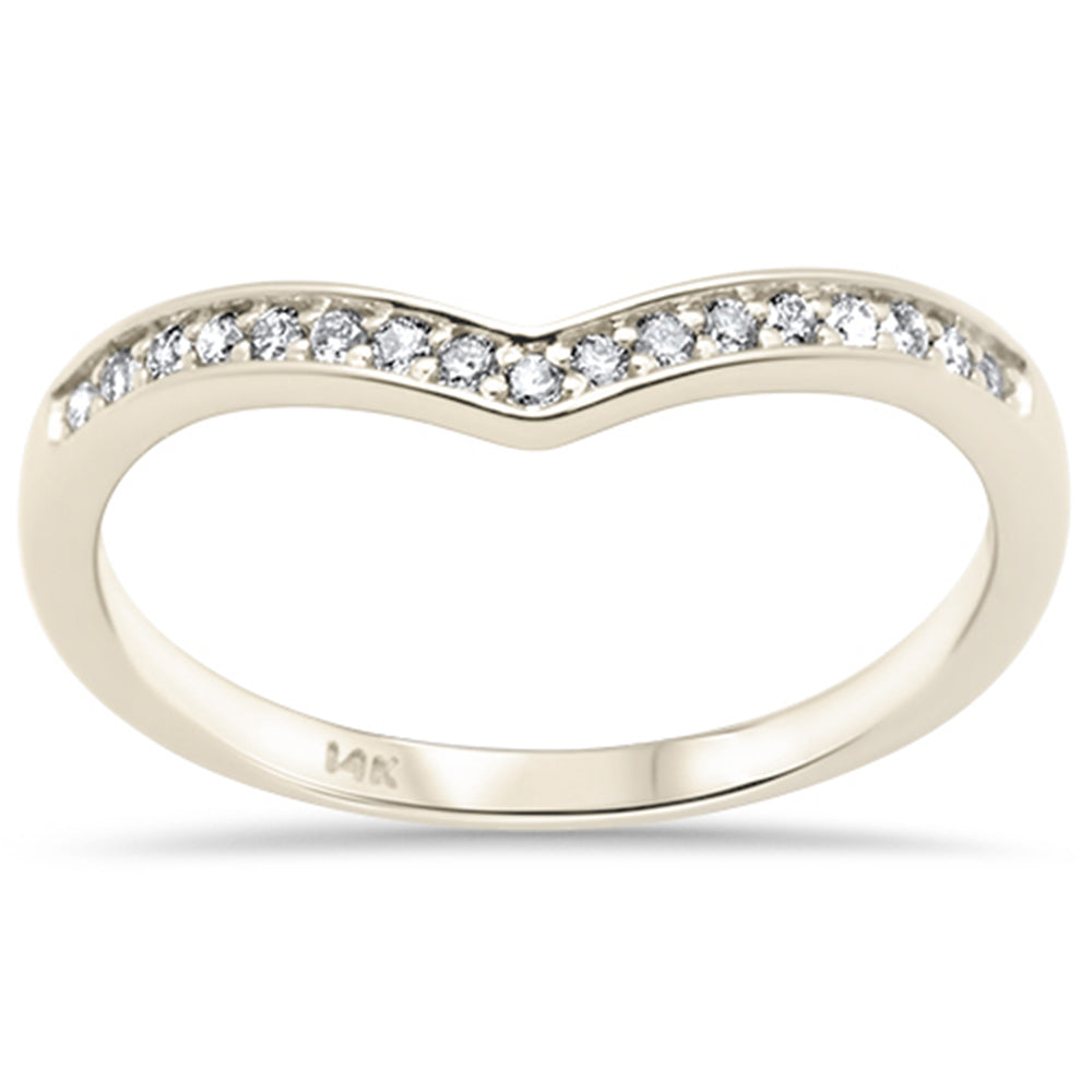 Anillo De Diamante Con Oro Amarillo De 14K .16Ct