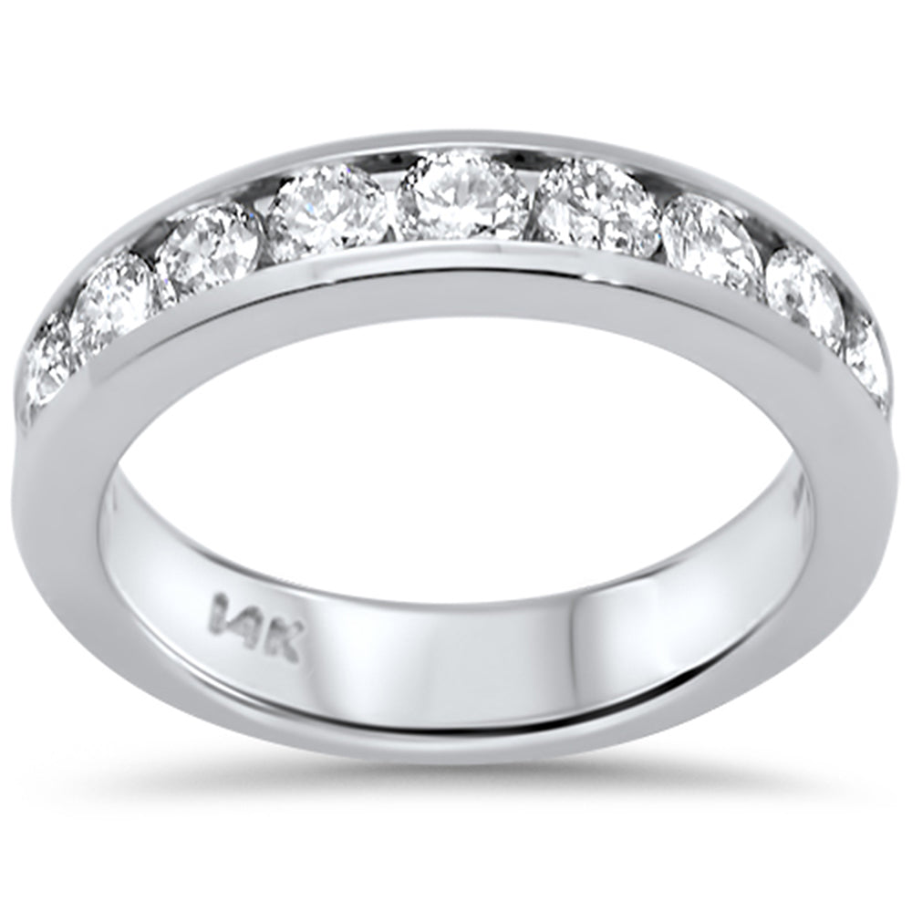 Anillo De Diamante En Oro Blanco De 14K 1.07 Ct