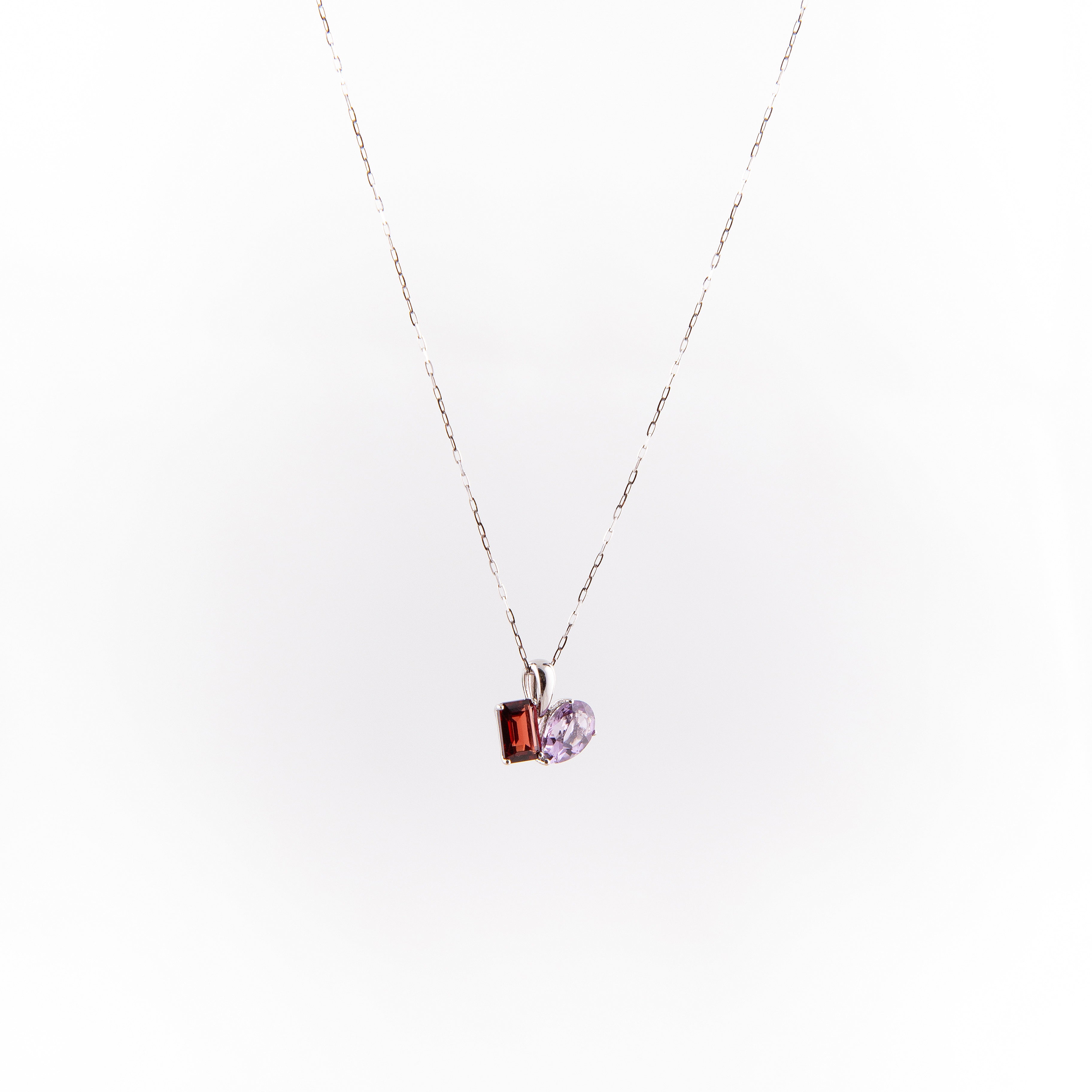 Collar De Garnet & Amatista
