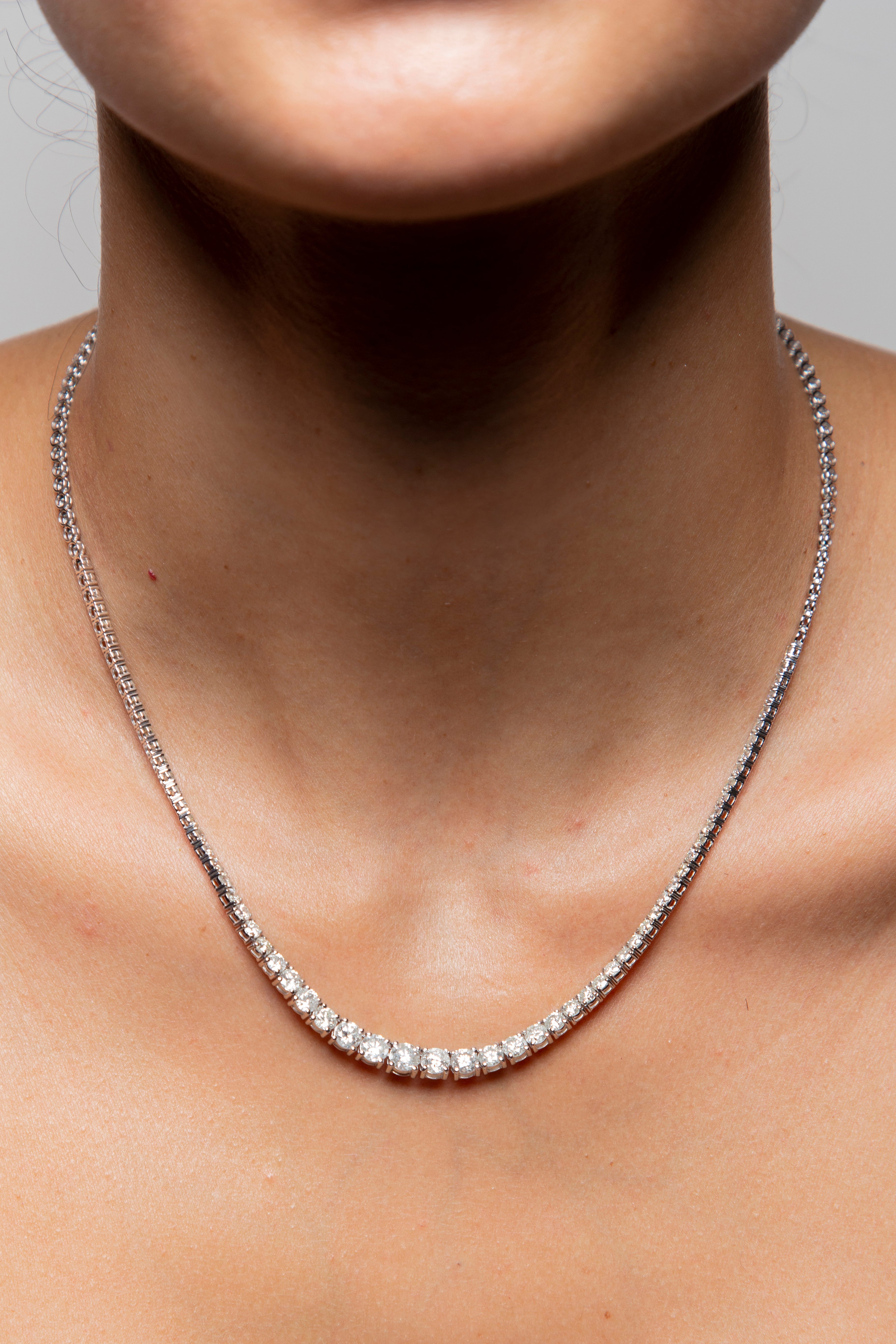 Riviera Diamante Oro Blanco 14K 6.5 ct.