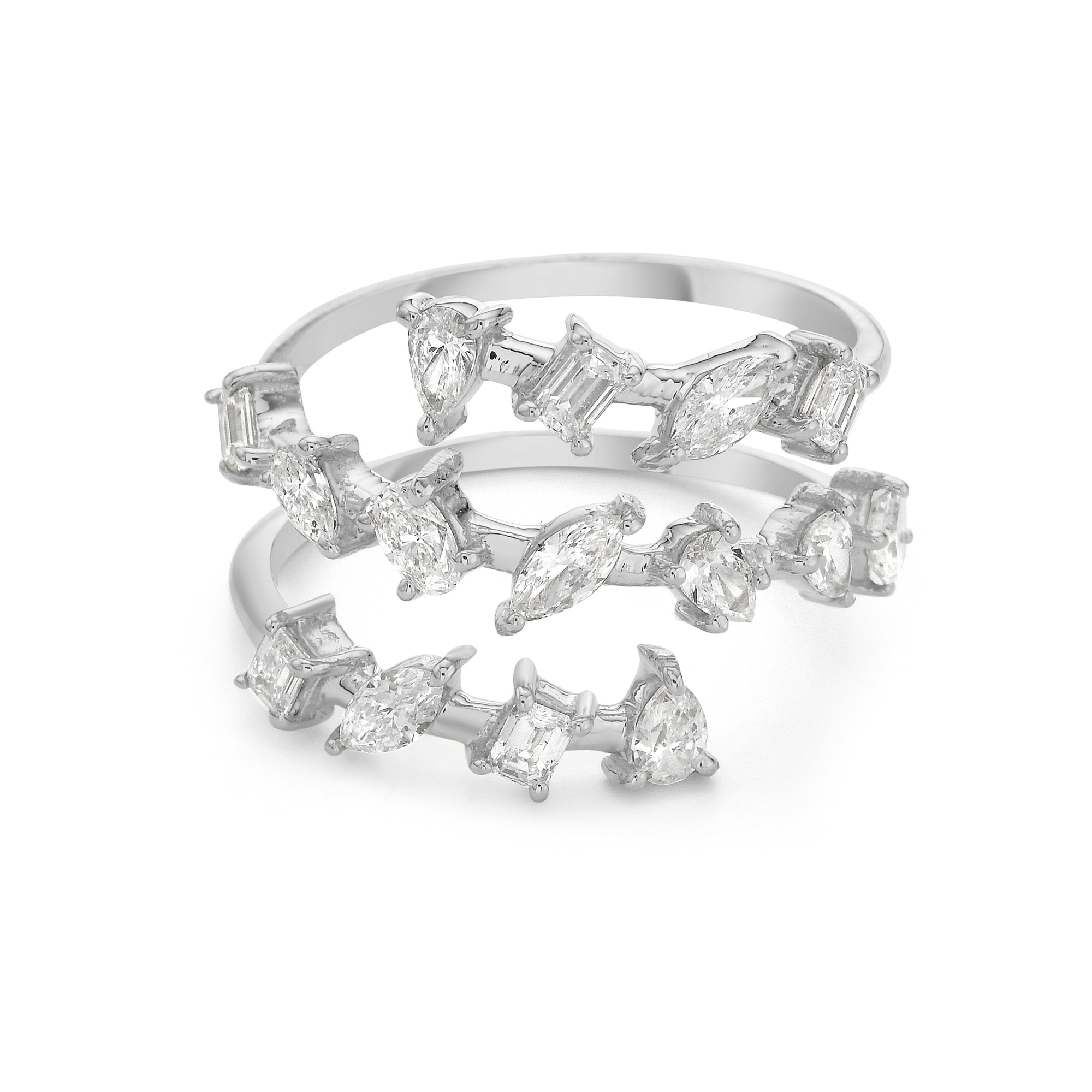 Anillo En Oro De 18K Con Diamante 1.5 Ct
