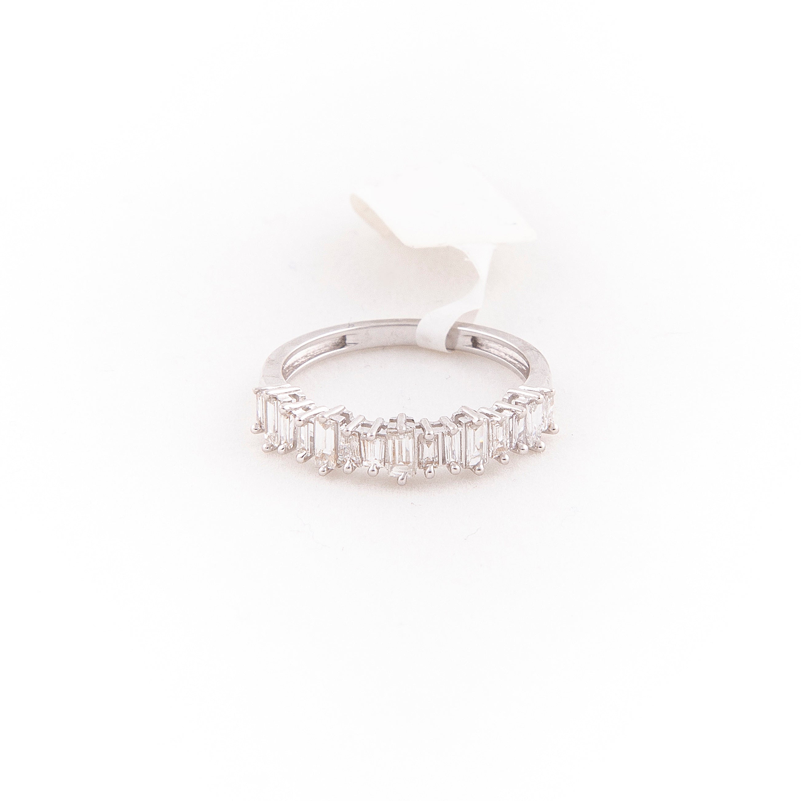 Anillo Churumbela Multi Shape Diamante Oro Blanco 14K 0.65 ct.