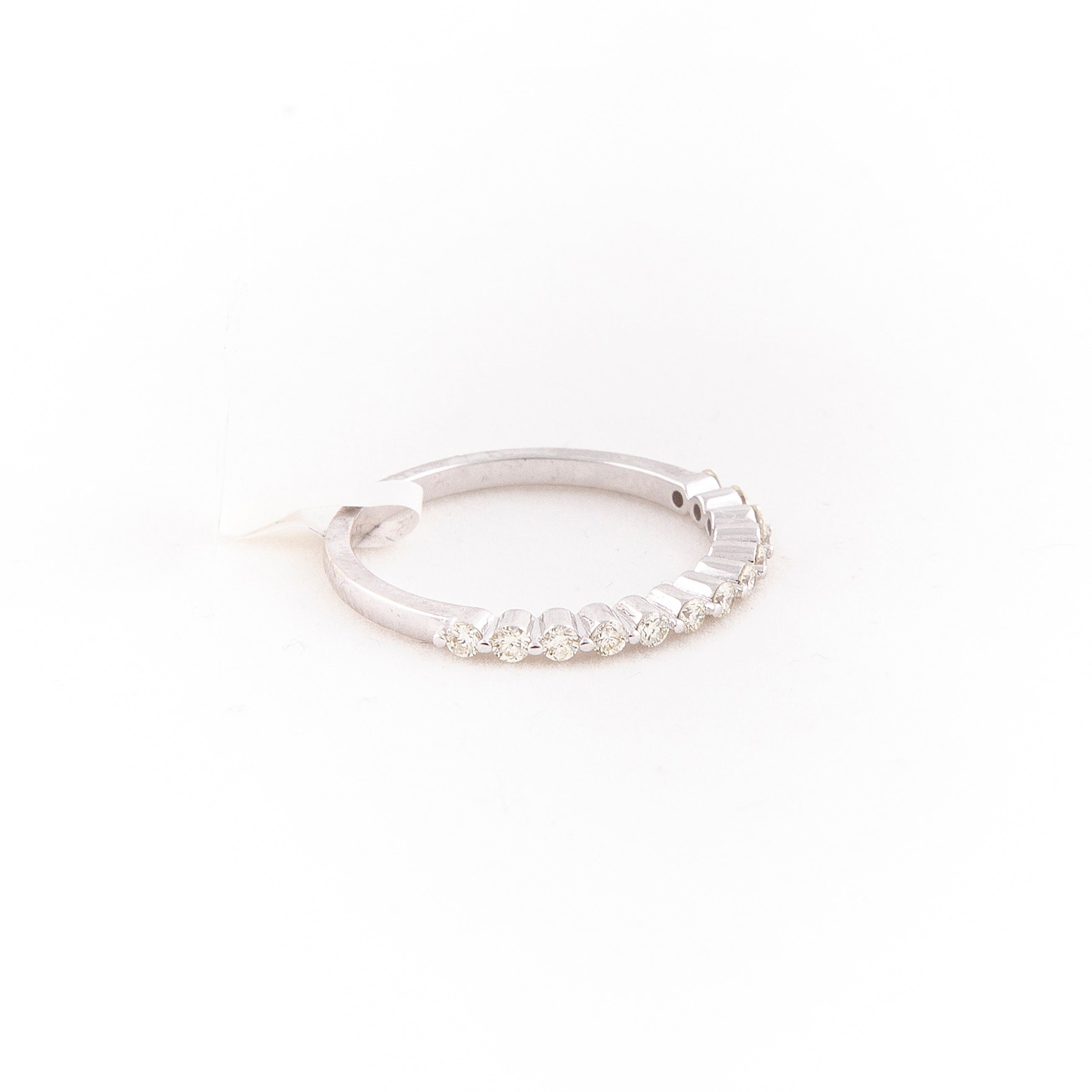 Anillo Churumbela Diamante Oro Blanco 14K 0.34 ct.