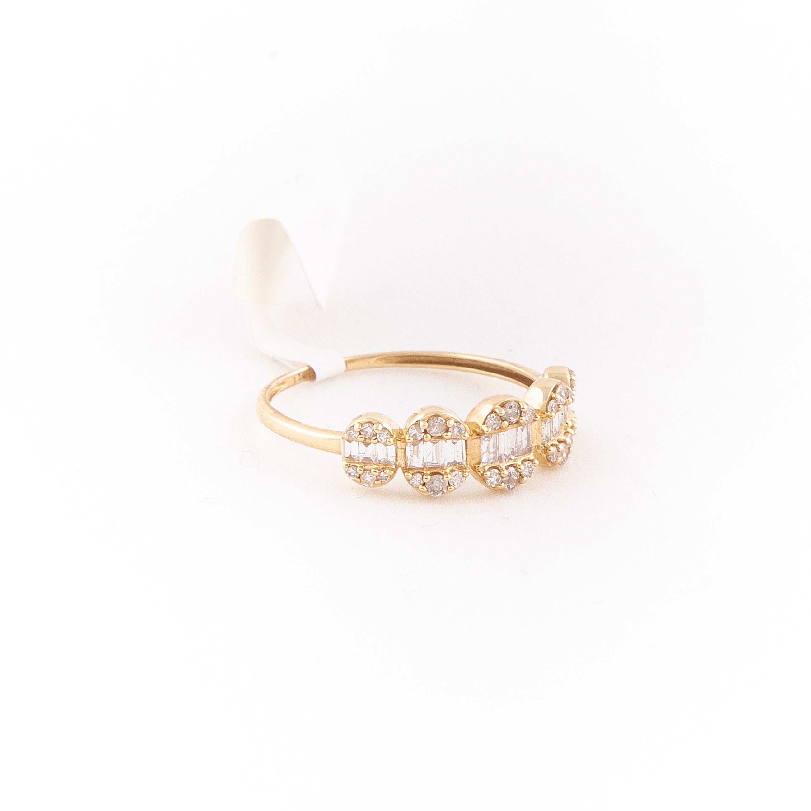 Anillo Diamante Oro Amarillo 14K 0.5 ct.