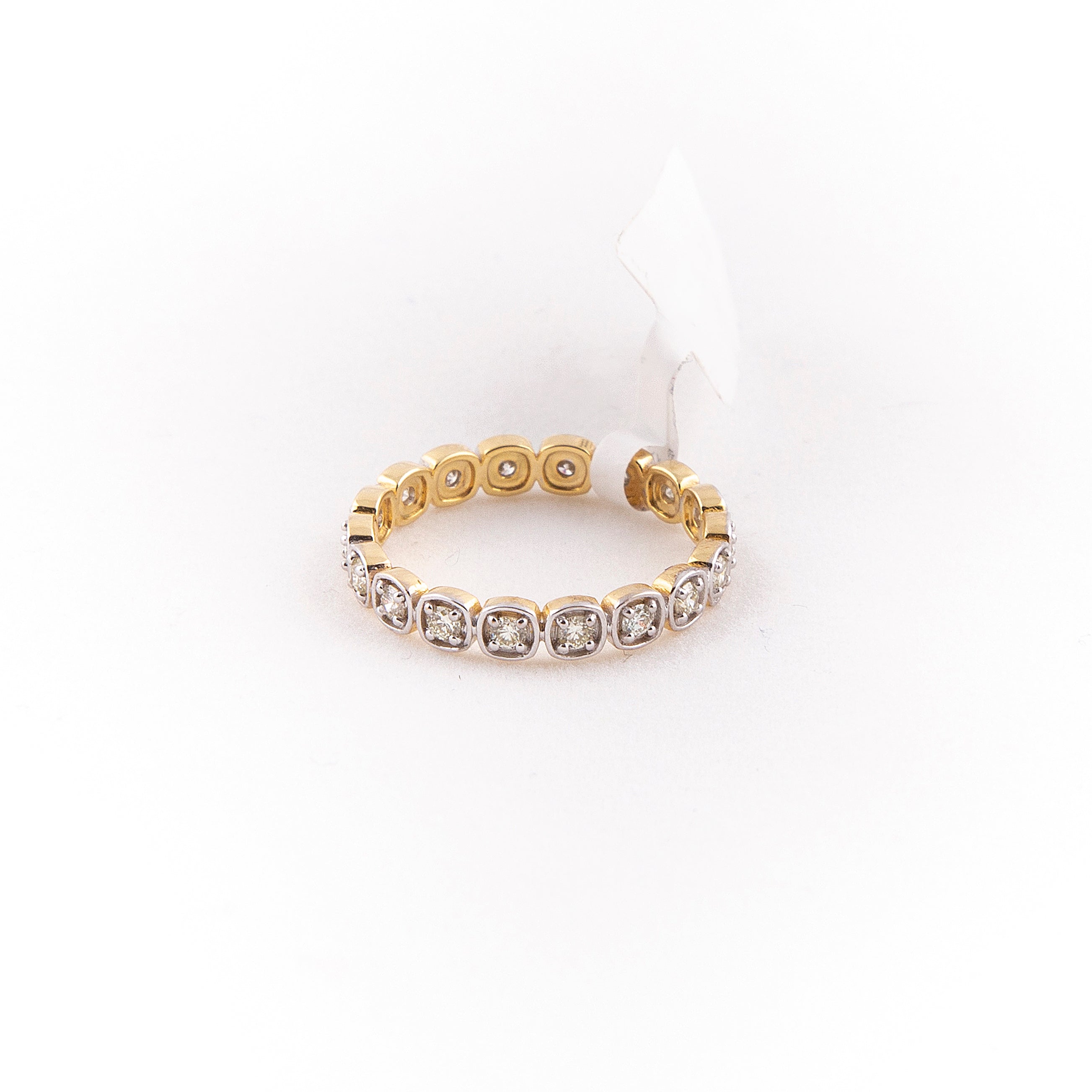 Anillo Churumbela Diamante Oro Amarillo 14K 0.62 ct.