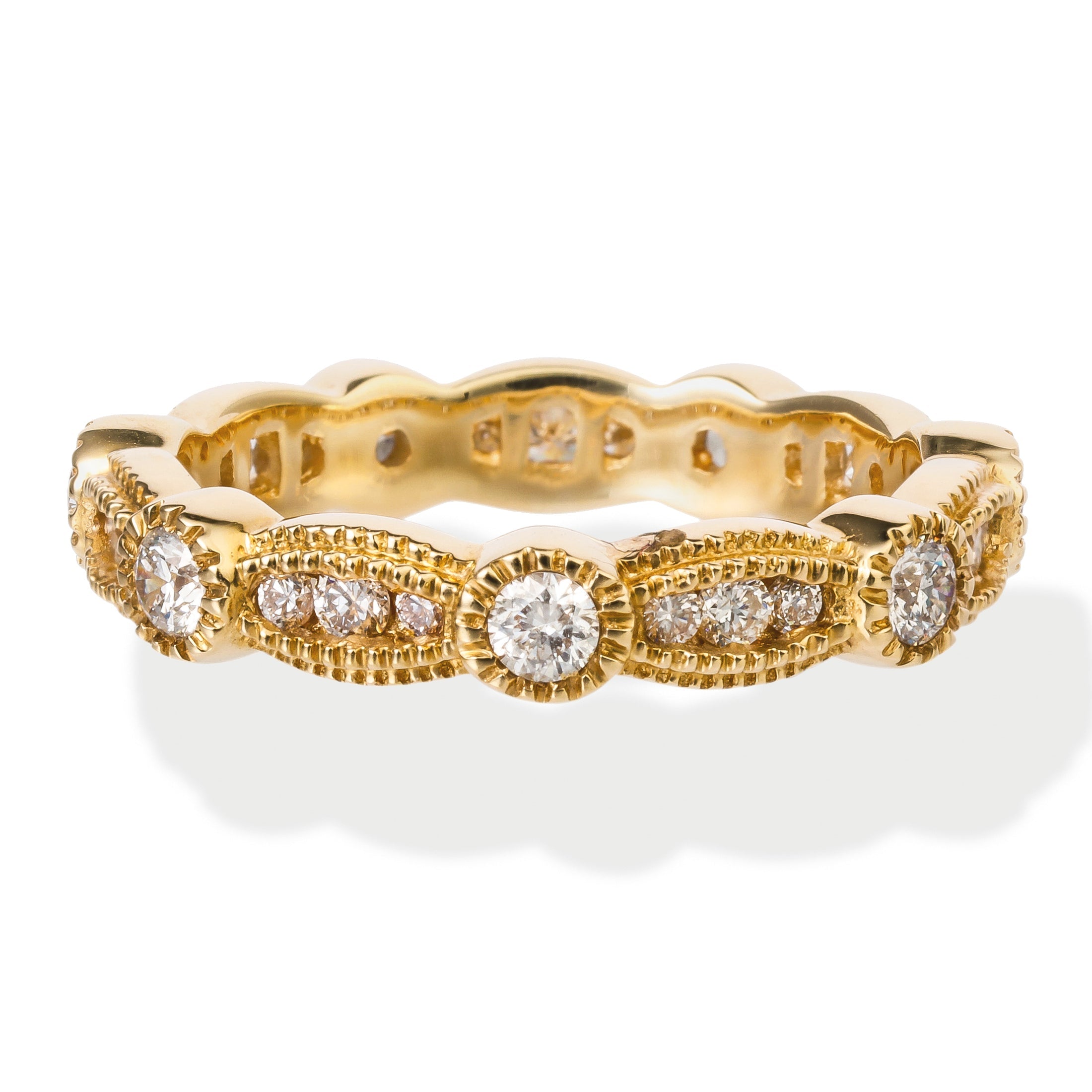 Anillo De Diamantes, 0.72 CT