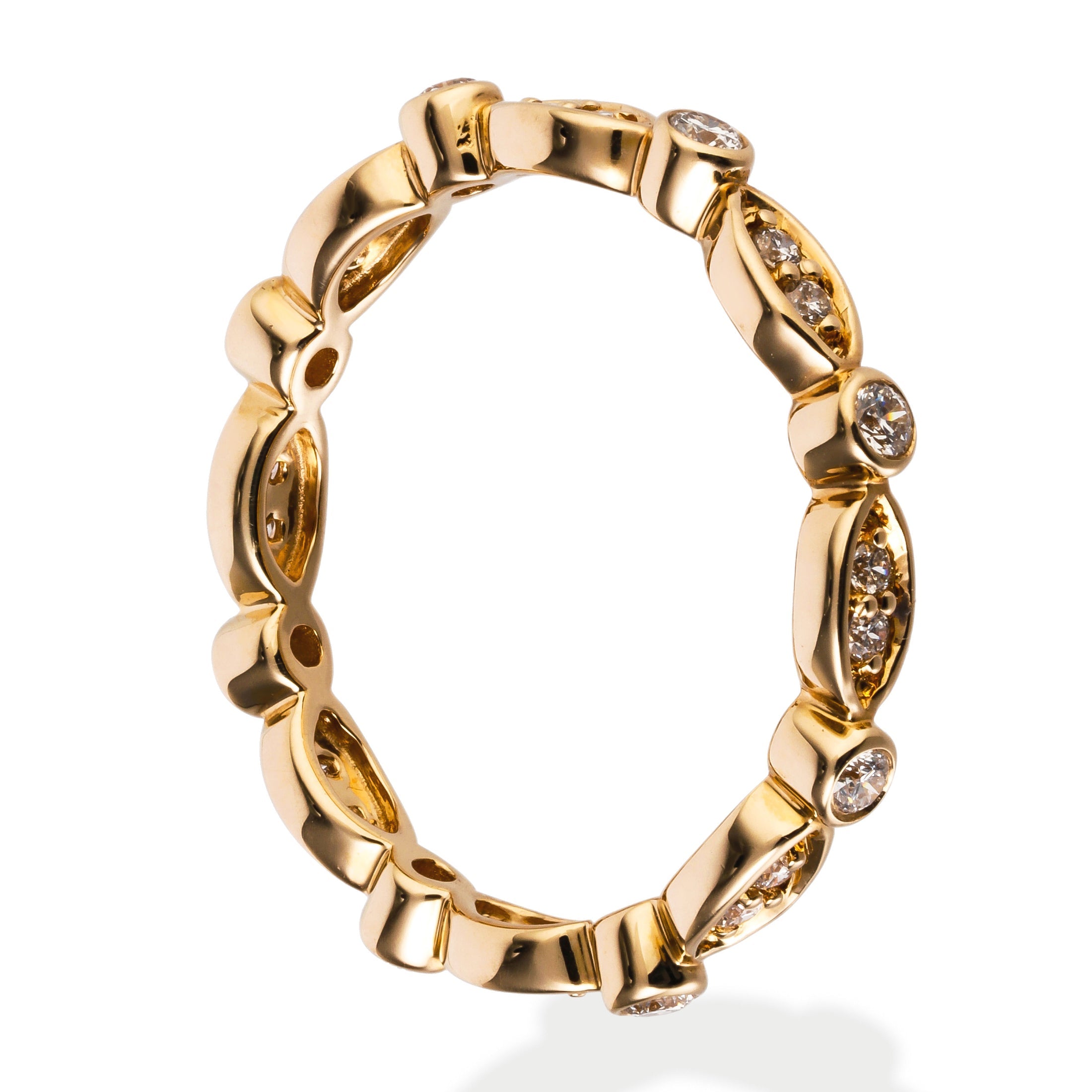 Anillo De Diamantes, 0.72 CT