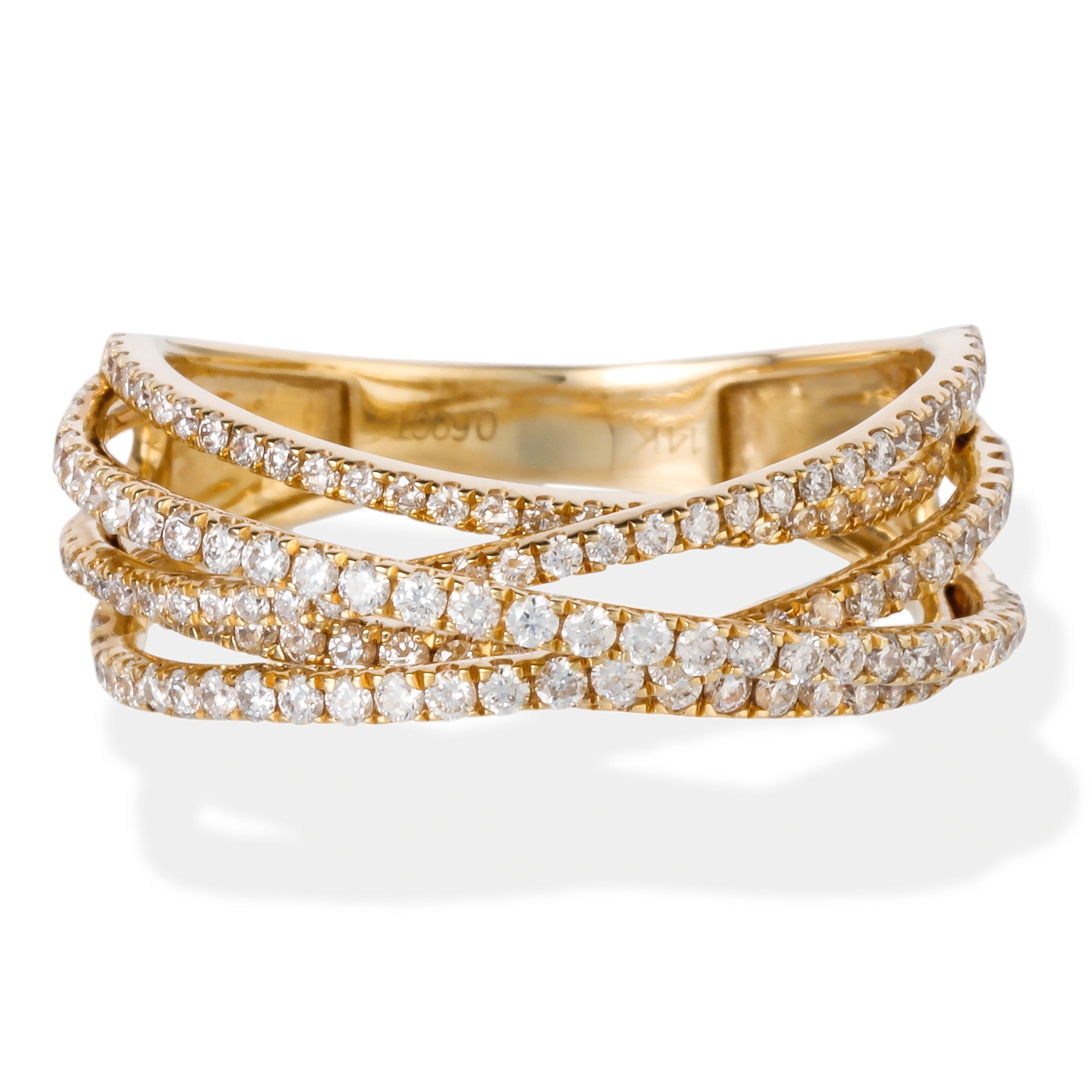 Anillo De Diamantes, 0.69 CT