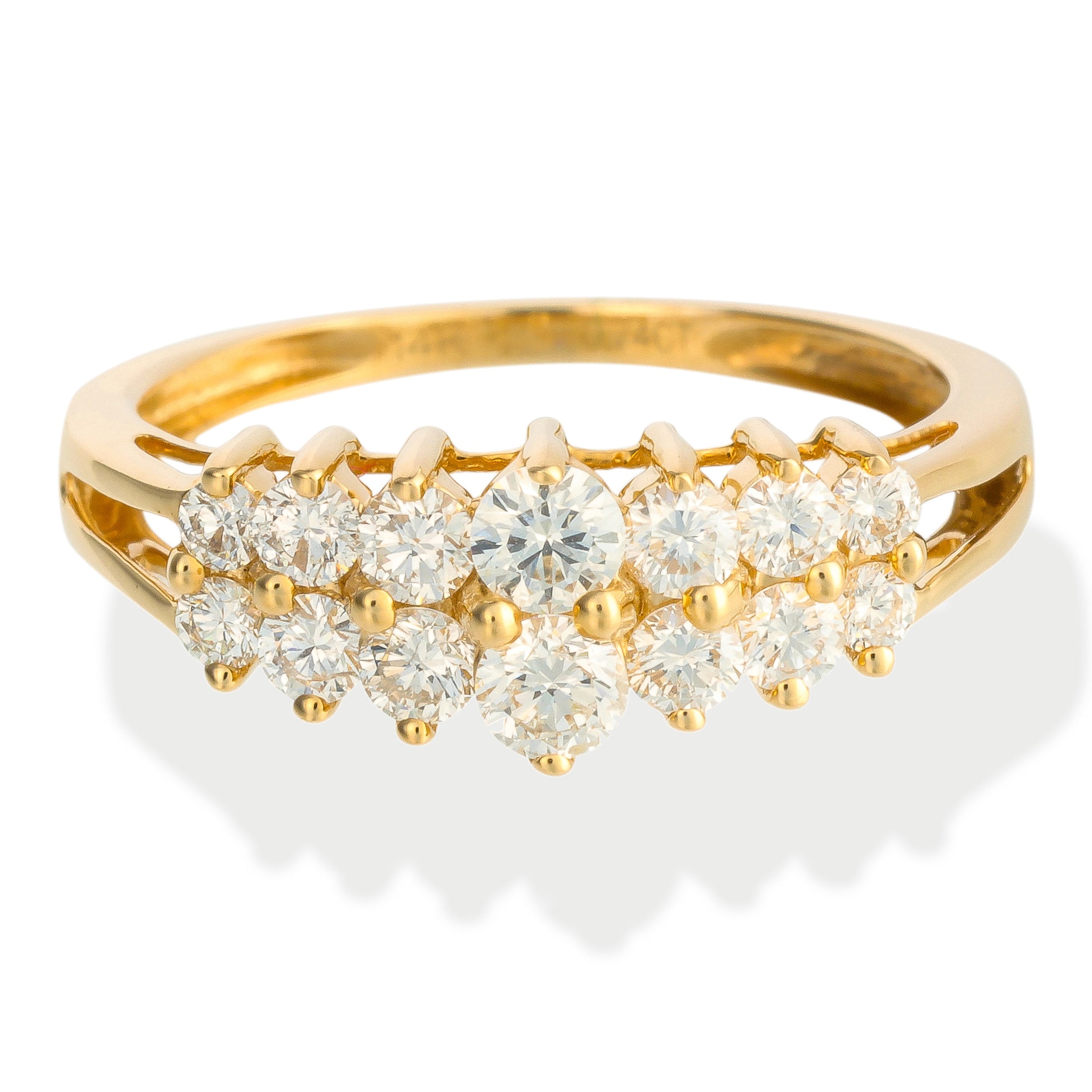 Anillo De Diamantes, 0.74 CT