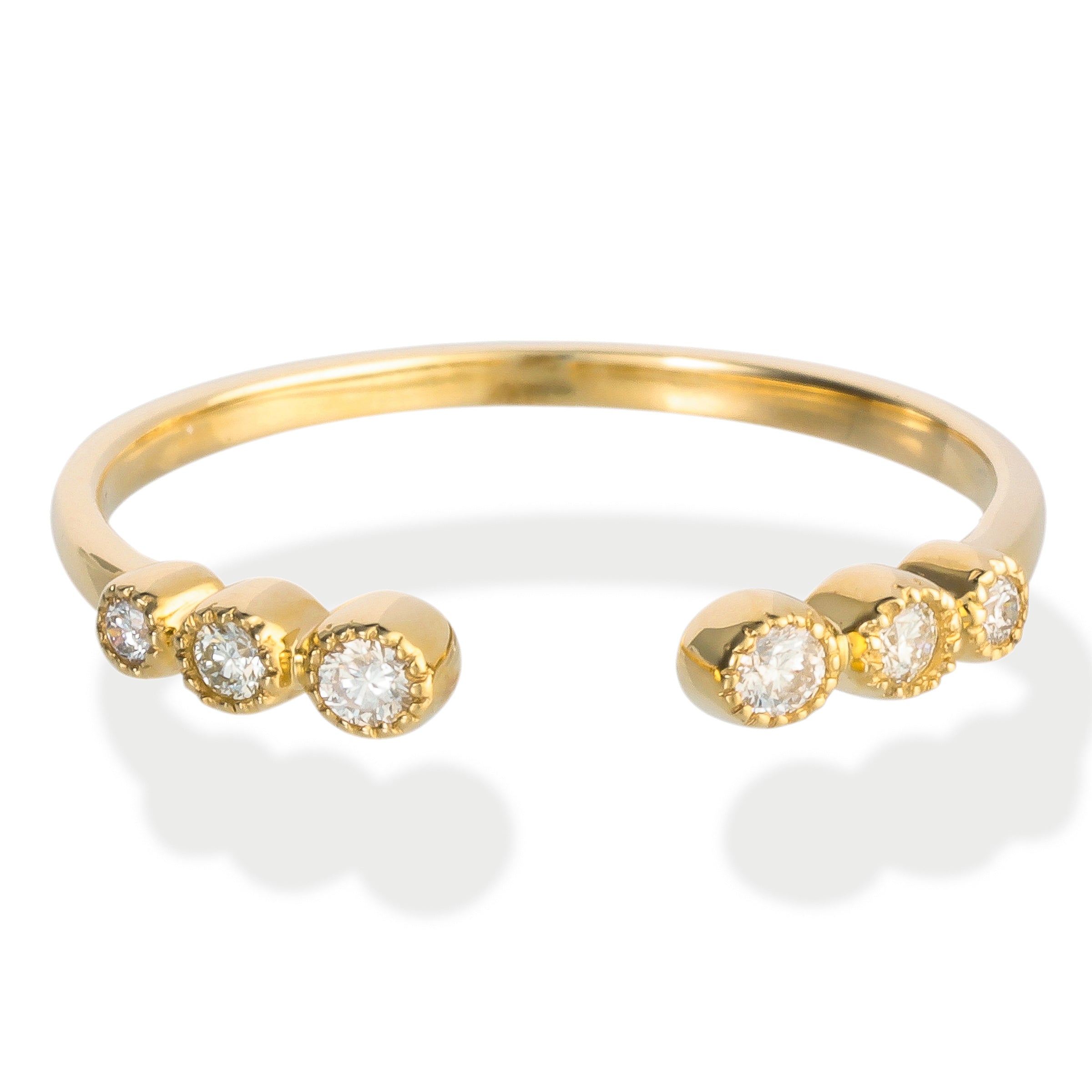 Anillo Diamante 6 Piezas 0.13 Ct.
