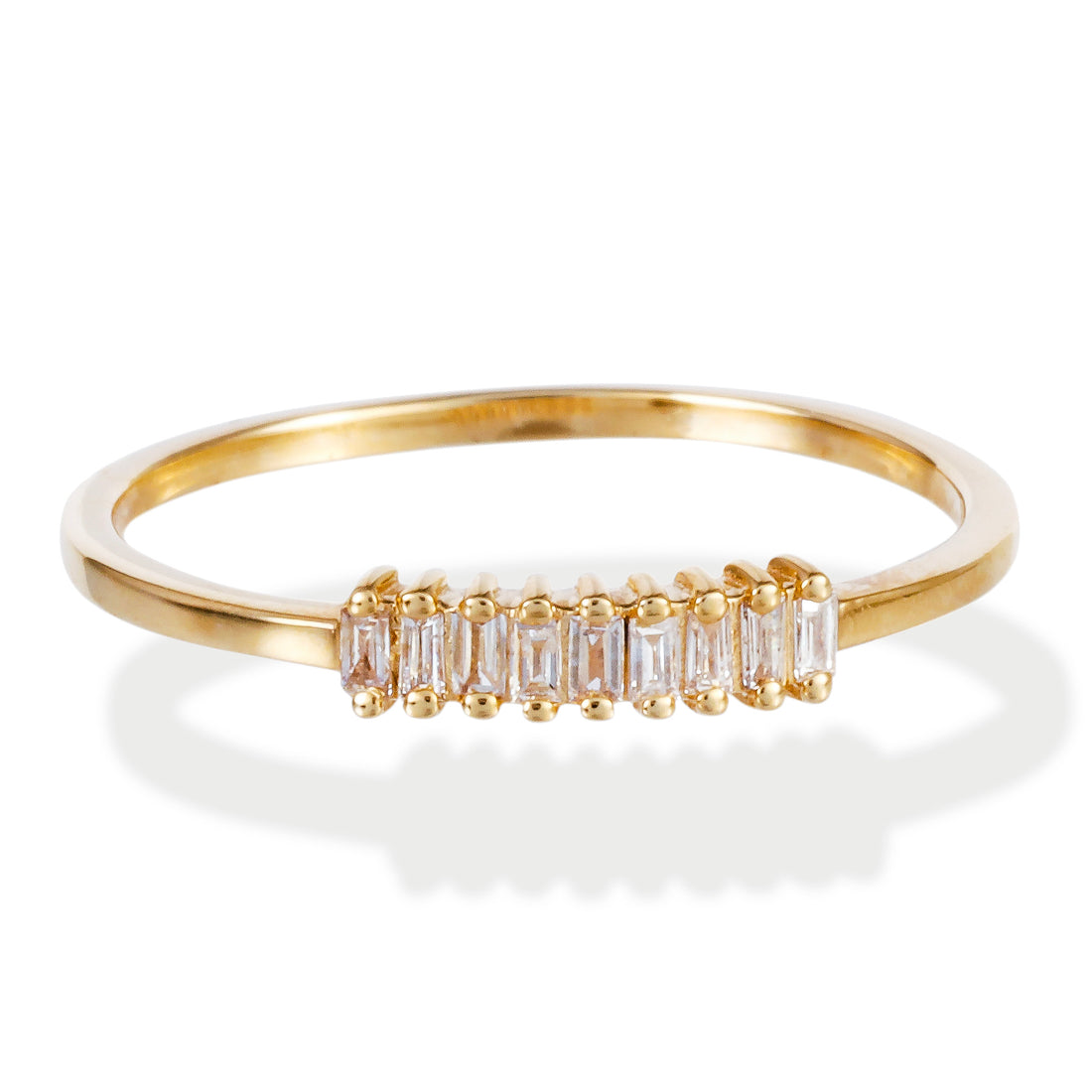 Baguette Diamond Ring, 0.08 CT