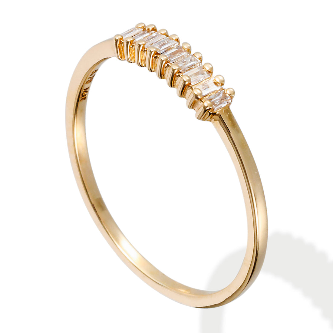 Baguette Diamond Ring, 0.08 CT