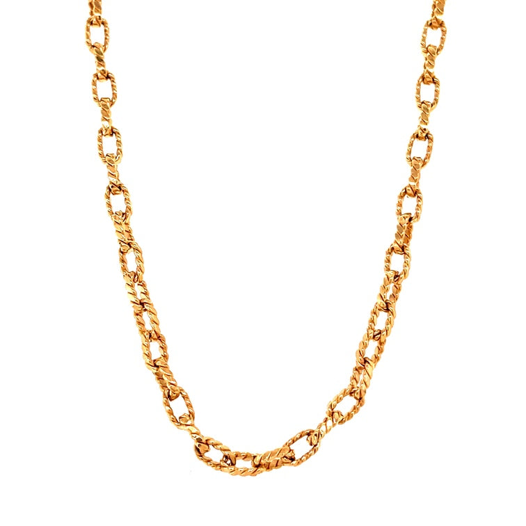 Collar De Oro Amarillo De 14K  15.70 G