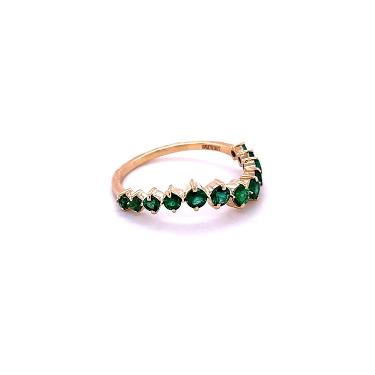 Anillo Esmeralda De 14K 0.75 Ct.