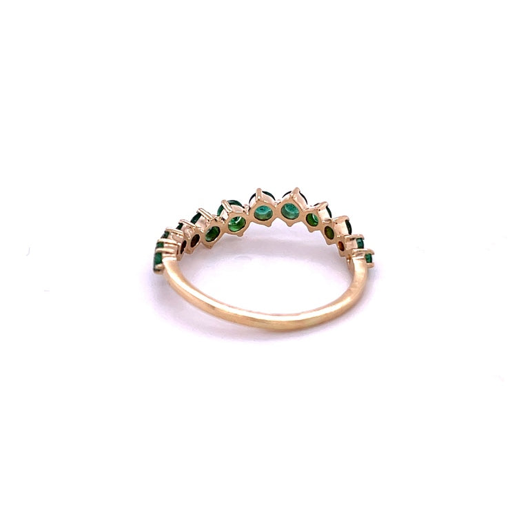 Anillo Esmeralda De 14K 0.75 Ct.