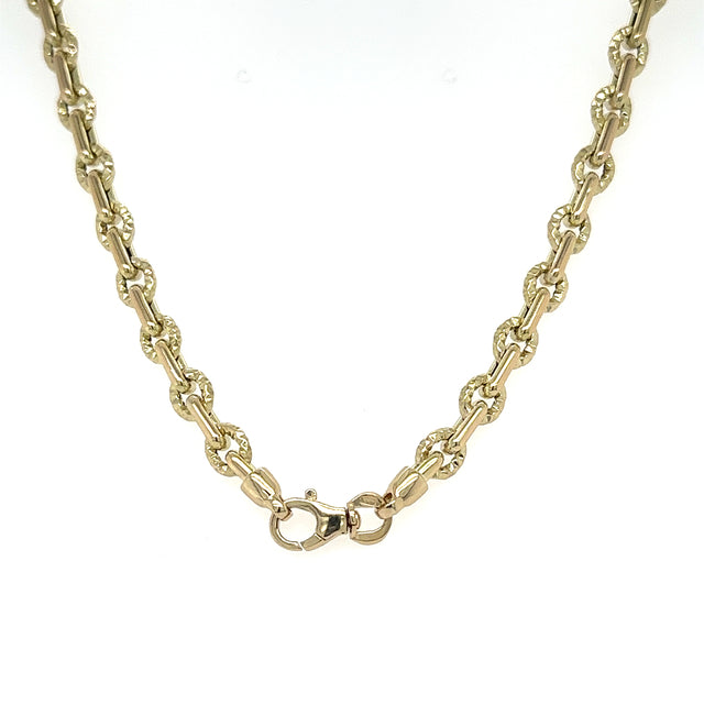 Collar De Oro Amarillo De 14Kt   10.15 G