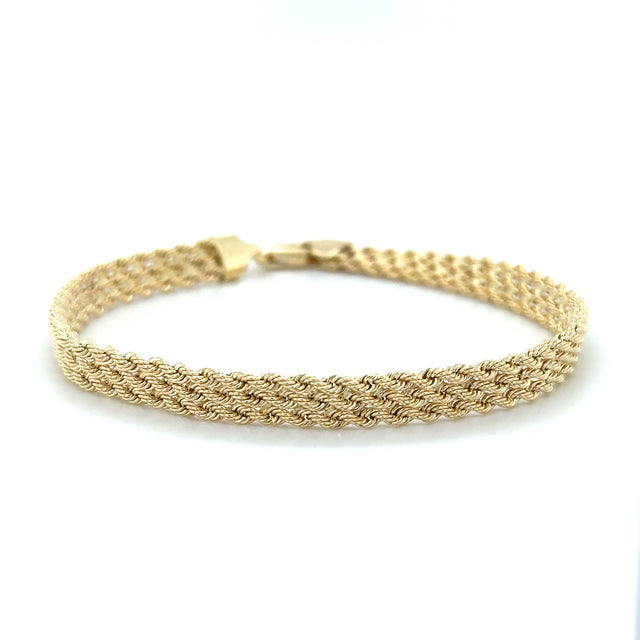 Pulsera De Oro Amarillo De 14Kt De   4.05 G