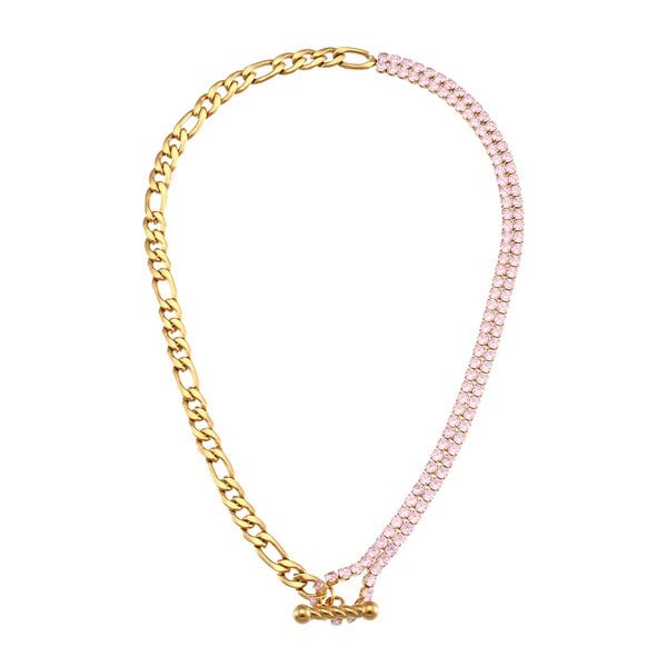 SANTORINI-COLLAR ROSA