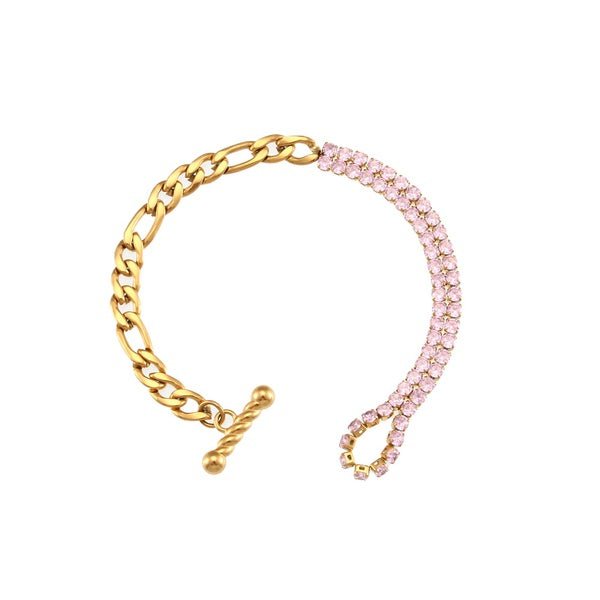 SANTORINI-PULSERA ROSA
